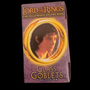 Lord Of The Rings Frodo Goblet 2001 Burger King Light Up The Hobbit Vintage
